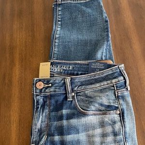 AE low rise skinny jeans